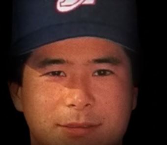 ロッテ投手時代の小川博の画像
