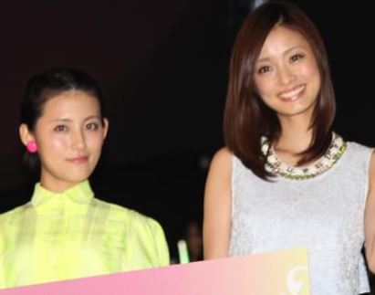 上戸彩と福田彩乃の画像