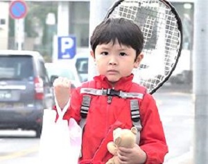 杉山愛の子供 悠くんの画像