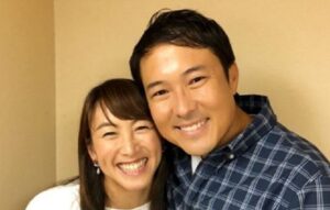 杉山愛と夫の画像